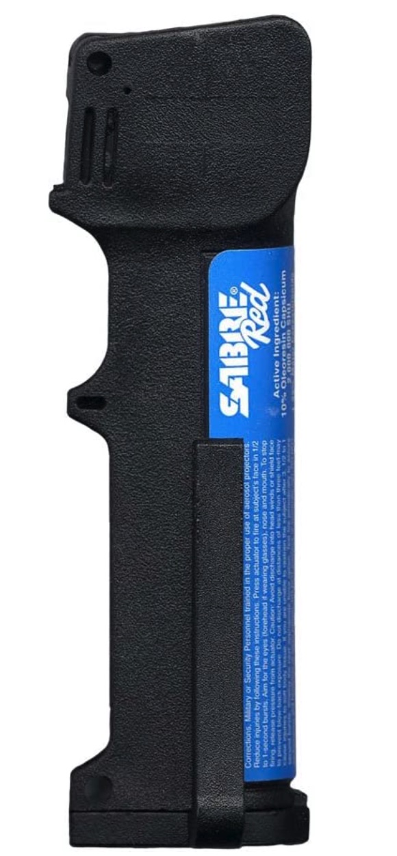 SABRE LAW RED 10% OC REFILLABLE MK22 .69 OZ STREAM W/BELT CLIP 25PK