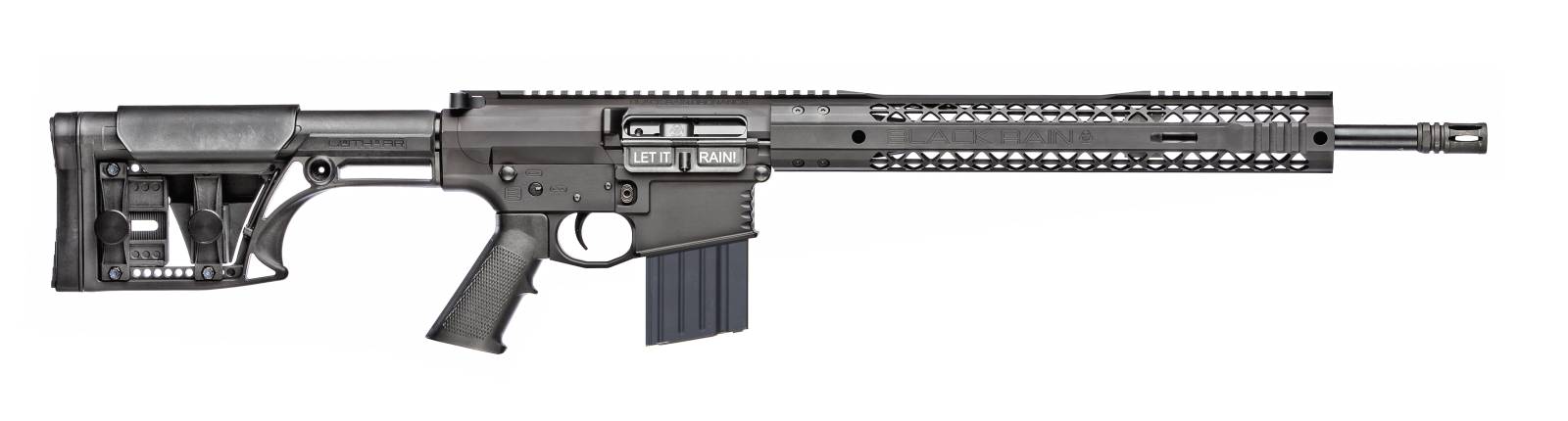 Black Rain Fallout 10-SI .308 Win 18 in Black Nitride 10+1 Semi-Automatic