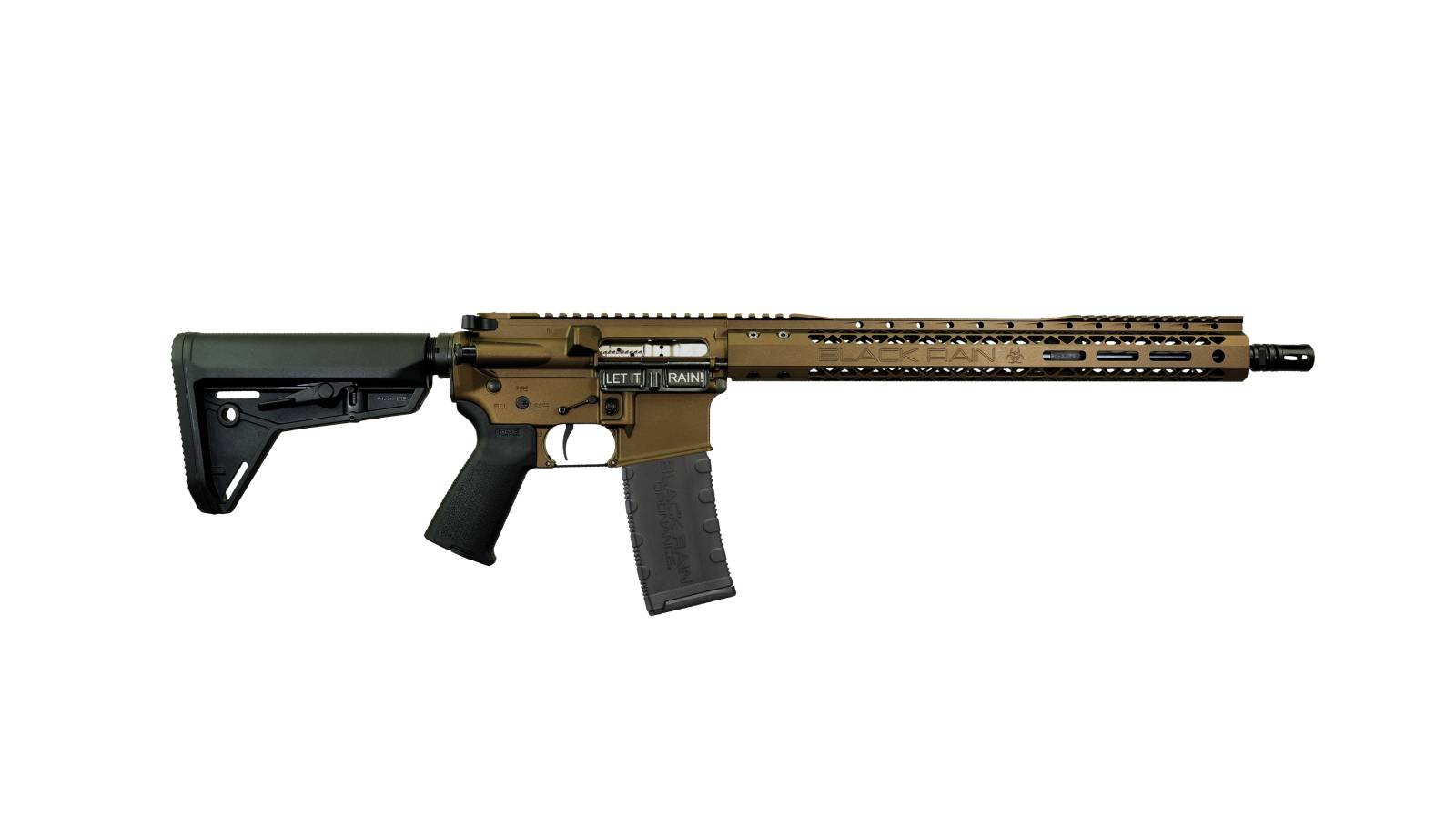 Black Rain BROSSPMB SSP 5.56 NATO 16 in Barrel Midnight Bronze 30 Rounds