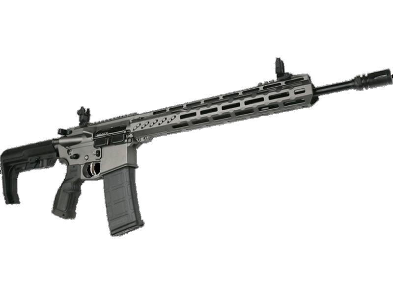 FosTech FLITE Elite Phantom Fighter Rifle 5.56mm 30rd Magazine 16 Barrel Echo AR II Trigger Tungsten