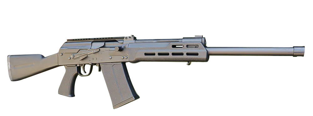 SDS Imports S12 Semi-automatic Shotgun 12 Gauge 3" Chamber 19" Barrel Threaded M22x0.75RH Matte Finish Black Polymer Grip Synthetic Stock 5 Rounds 1 Magazine S12