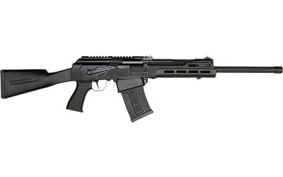 SDS Imports VP12 Semi-automatic Shotgun 12 Gauge 3" Chamber 19" Barrel Threaded M22x0.75RH Matte Finish Black Polymer Grips Synthetic Stock Adjustable Sights 5 Rounds 1 Magazine VP12