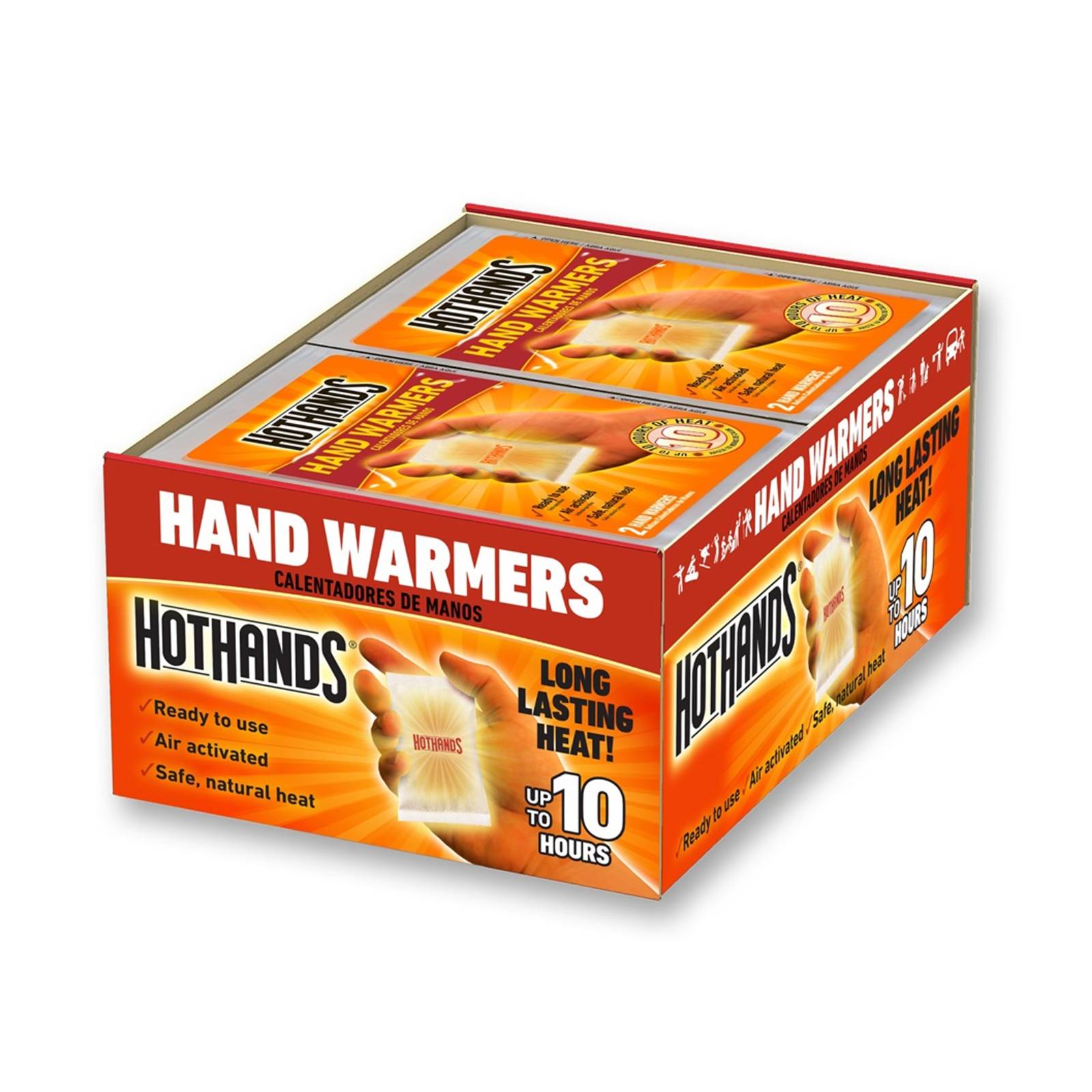 HOTHANDS HAND WARMER MOBUC 10 HR HEAT 1 PAIR PER P...