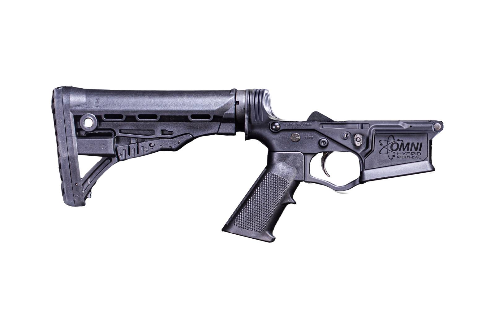 ATI OMNI HYBRID LOWER RECEIVER AR15 MULTI CAL COMPLETE BLK