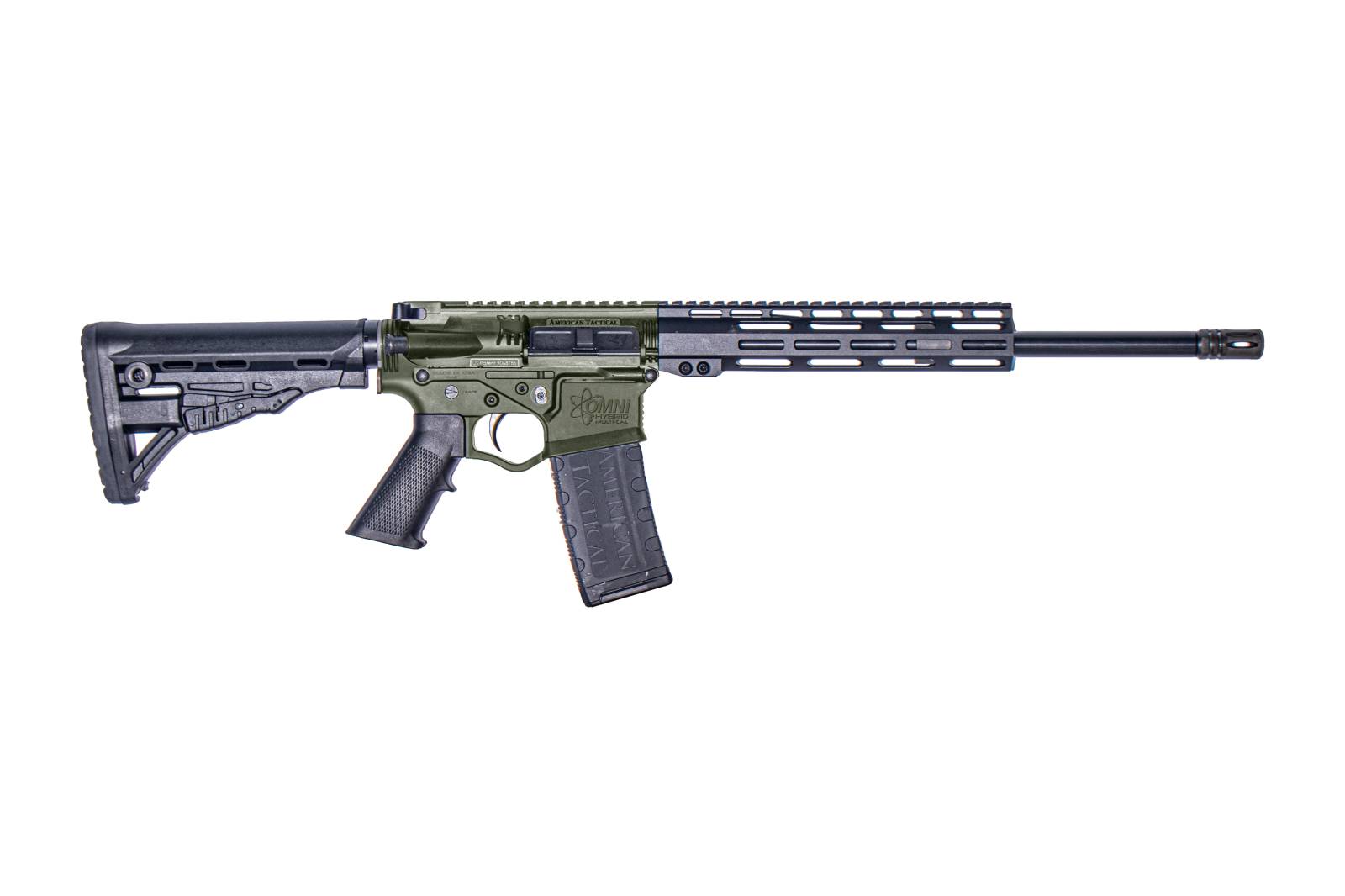 American Tactical ATIGOMX300MP3PBFG 300BLK AR Rifle 16" M-LOK Green