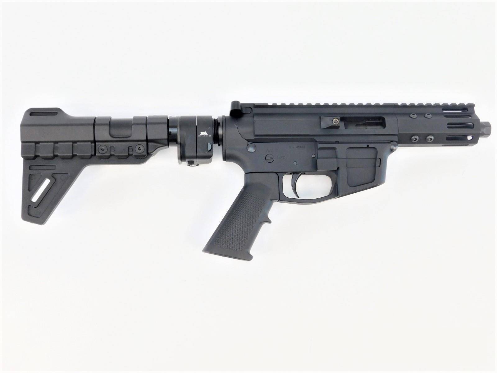 FM-PRODUCTS FM9 HGA 9MM 7IN BBL SYLVAN SIDE FOLDING ADAPTER WITH BREACH BRACE NO MAG