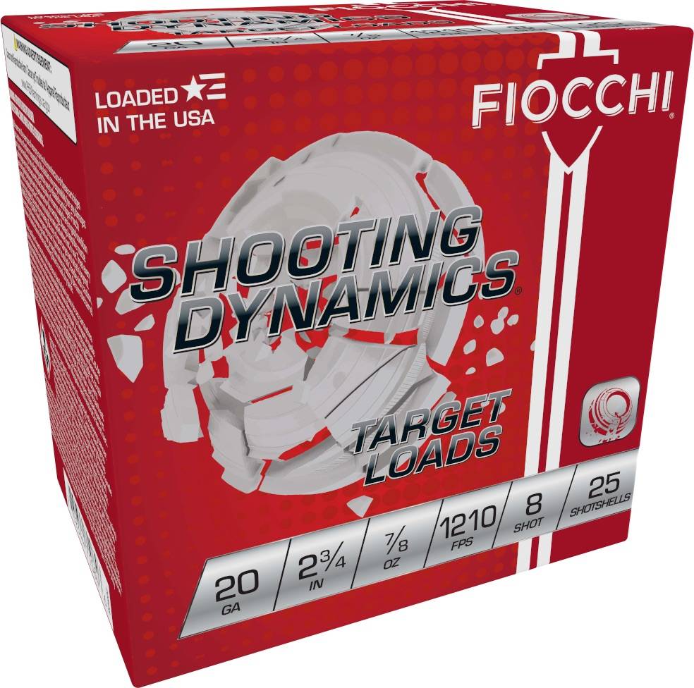 Fiocchi Shooting Dynamics Shotgun Loads 20 ga. 2.75 in. 7-8 oz. 1210 FPS... - Fiocchi - LEAD