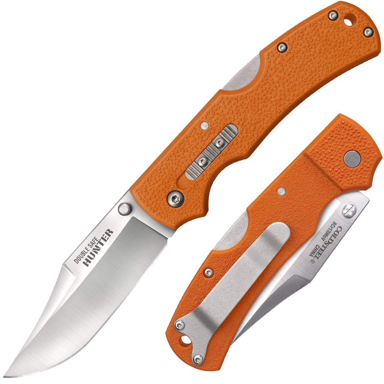 COLD STEEL DOUBLE SAFE HUNTER ORANGE 8.375 IN OAL ...
