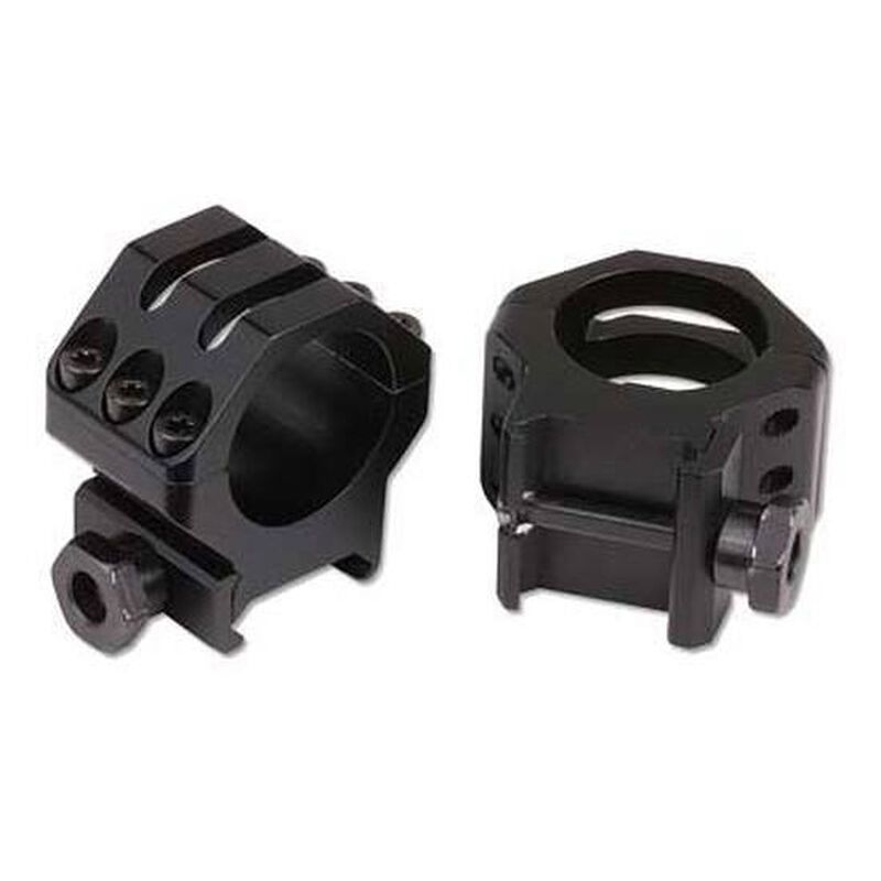 Weaver 6 Hole Tactical Scope Rings 30mm Medium Matte Black 48349 - Weaver