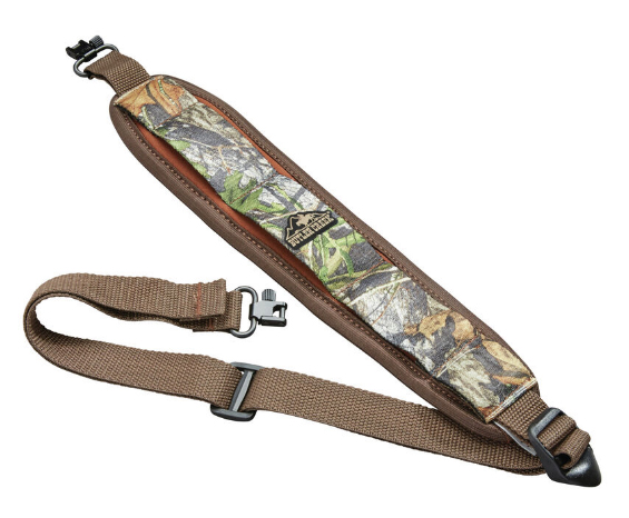 Butler Creek 181018 Comfort Stretch Sling - Mossy Oak Obsession Neoprene - Non-Slip Grippers - Adjustable Design - QD Swivels for Rifles - Butler Creek - 1"