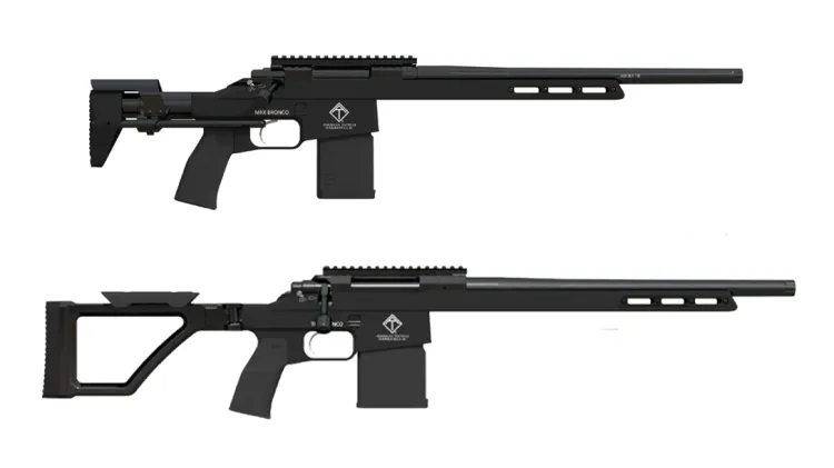 Black Creek Labs MRX Bronco, TRX Bronco Hunter Rifles
