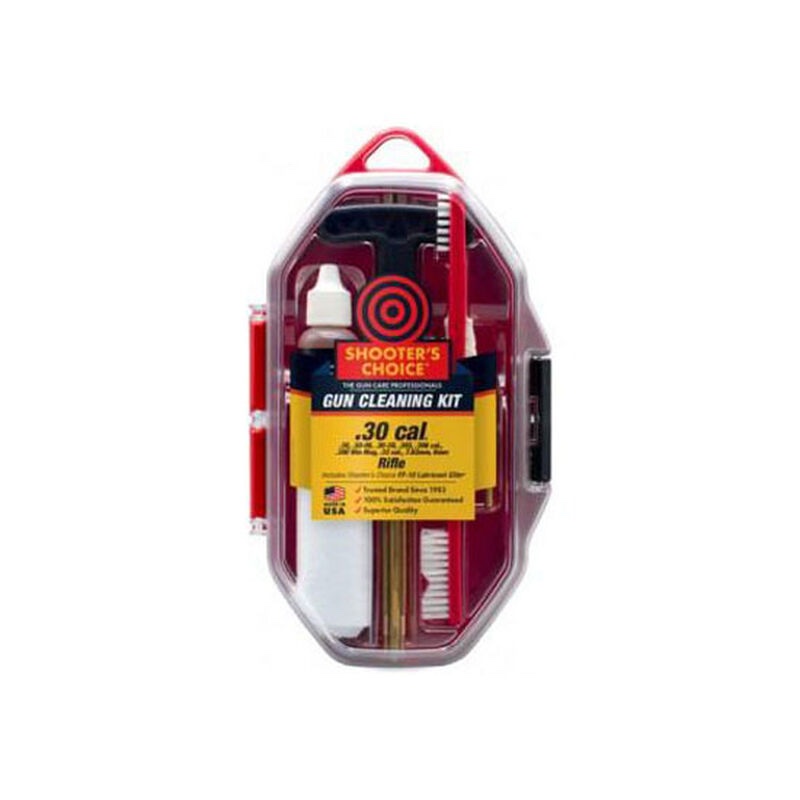 Shooters Choice SRS30 Cleaning Kit 7.62mm/8mm/30 Cal/32 Cal Firearm Type Rifle Bronze/Nylon Bristle