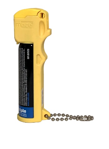 Mace PERSONAL PEPPER SPRAY NEON YELLOW TRIPLE ACTI...