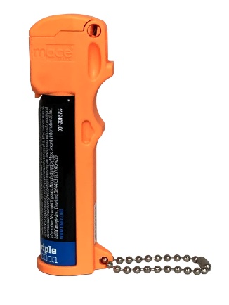 Mace PERSONAL PEPPER SPRAY NEON ORANGE TRIPLE ACTI...