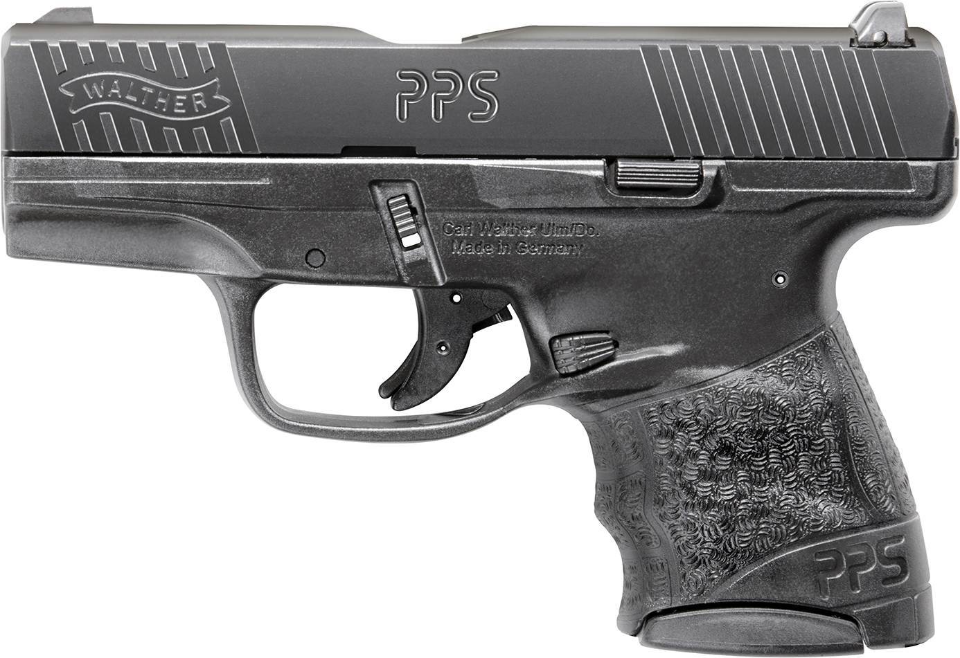 Walther PPS M2 9MM 3.2 BBL BLK POLY FRAME 1-6RD A...