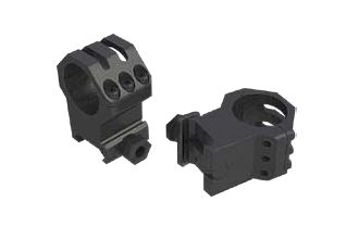 Weaver Mounts 99689 Picatinny Six-Hole 1" High Black Anodized Aluminum - Weaver - 1"