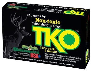 Brenneke TKO Lead-Free Tin Sabot 12 Gauge 2-3/4" Slug Ammo