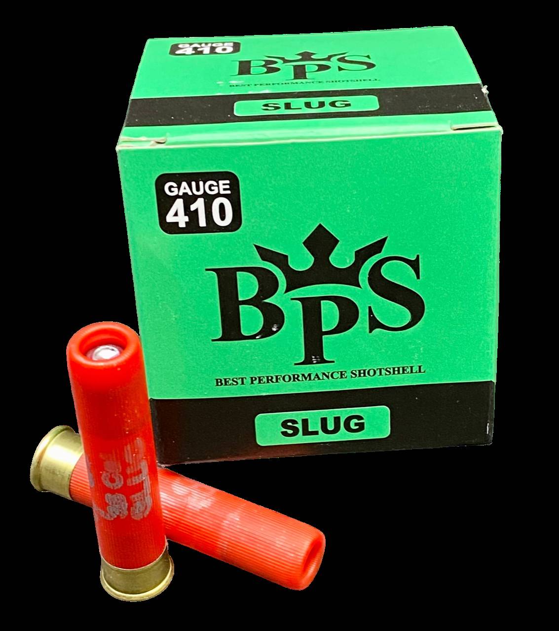 BPS AMO 410GA 2 1/2" 4/15OZ RIFLES SLUG 25RD (10 BOX CASE)