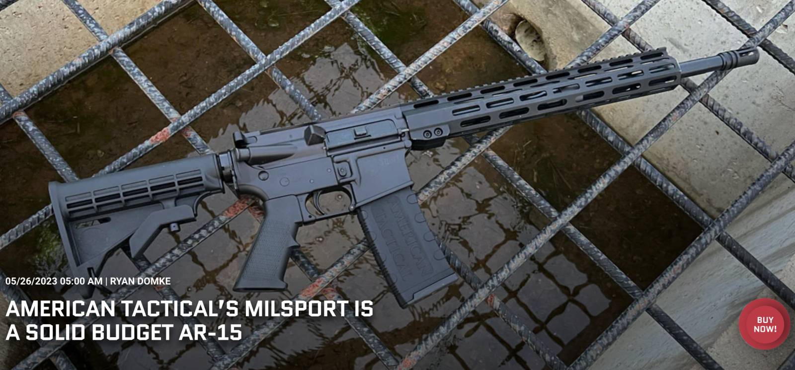 AMERICAN TACTICAL’S MILSPORT IS A SOLID BUDGET AR-15
