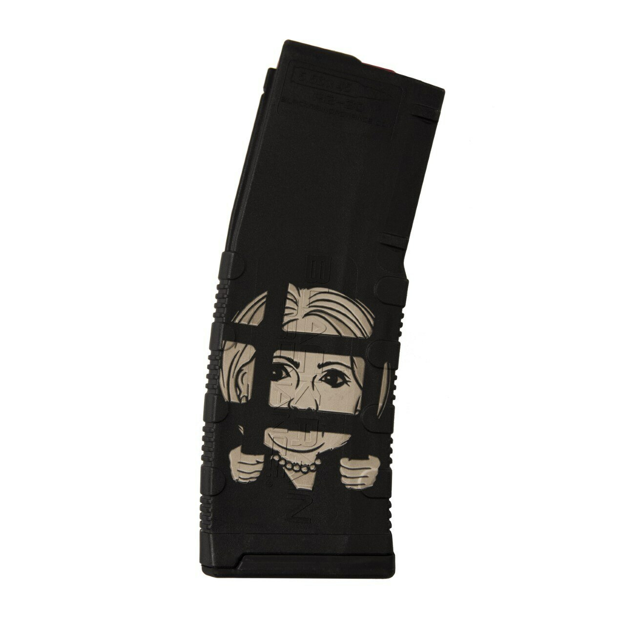 Black RAIN LASER ETCHED MAGAZINES 30RD HILLARY IN ...