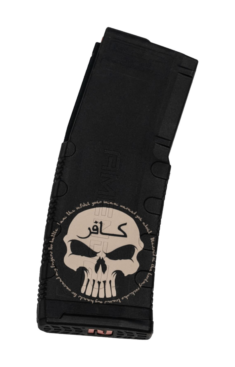 BLACK RAIN LASER ETCHED MAGAZINES 30RD INFIDEL