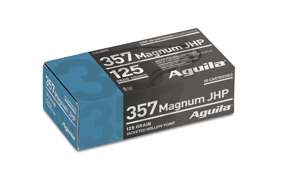 Aguila .357 Magnum 125gr JHP Handgun Ammo (50 Rounds)