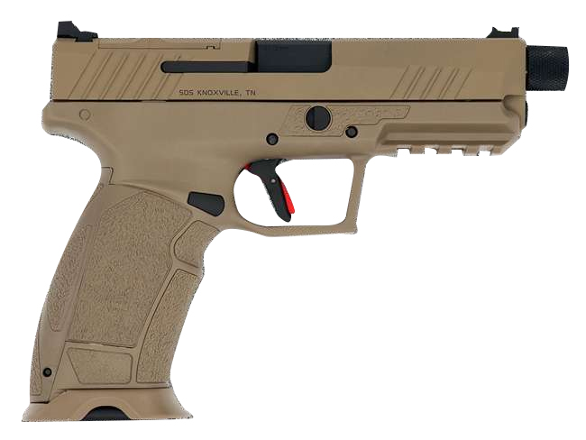 SDS Imports PX9TTHFDE PX-9 Gen3 Tactical 9mm Luger, FDE Polymer Frame, CNC Machined Slide, 5.1" Threaded Barrel, 20rd & 18rd Magazines, IWB Holster