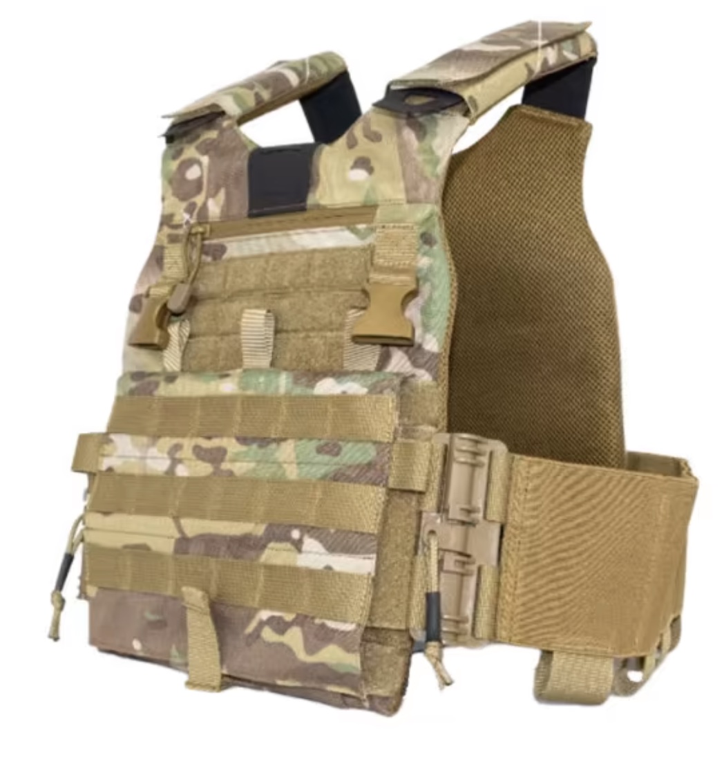 GUARD DOG BODY ARMOR TRACKR PLATE CARRIER MULTICAM ADJUSTABLE AmChar