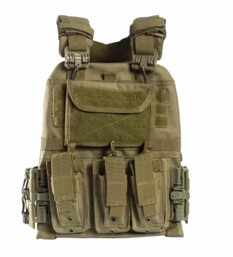 GUARD DOG BODY ARMOR DANE PLATE CARRIER OD GREEN ADJUSTABLE WITH