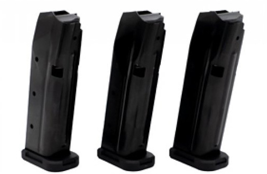 Shield Arms S15COMBOG33M1C Gen 3 15rd 9mm Magazine 3-Pack Black Steel - Shield Sights - 9 mm Luger