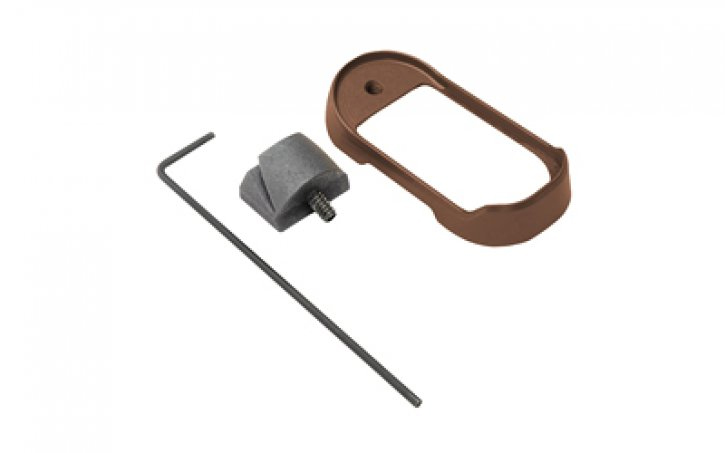 SHIELD ARMS MAGWELL MUD BROWN GLOCK 43X/48