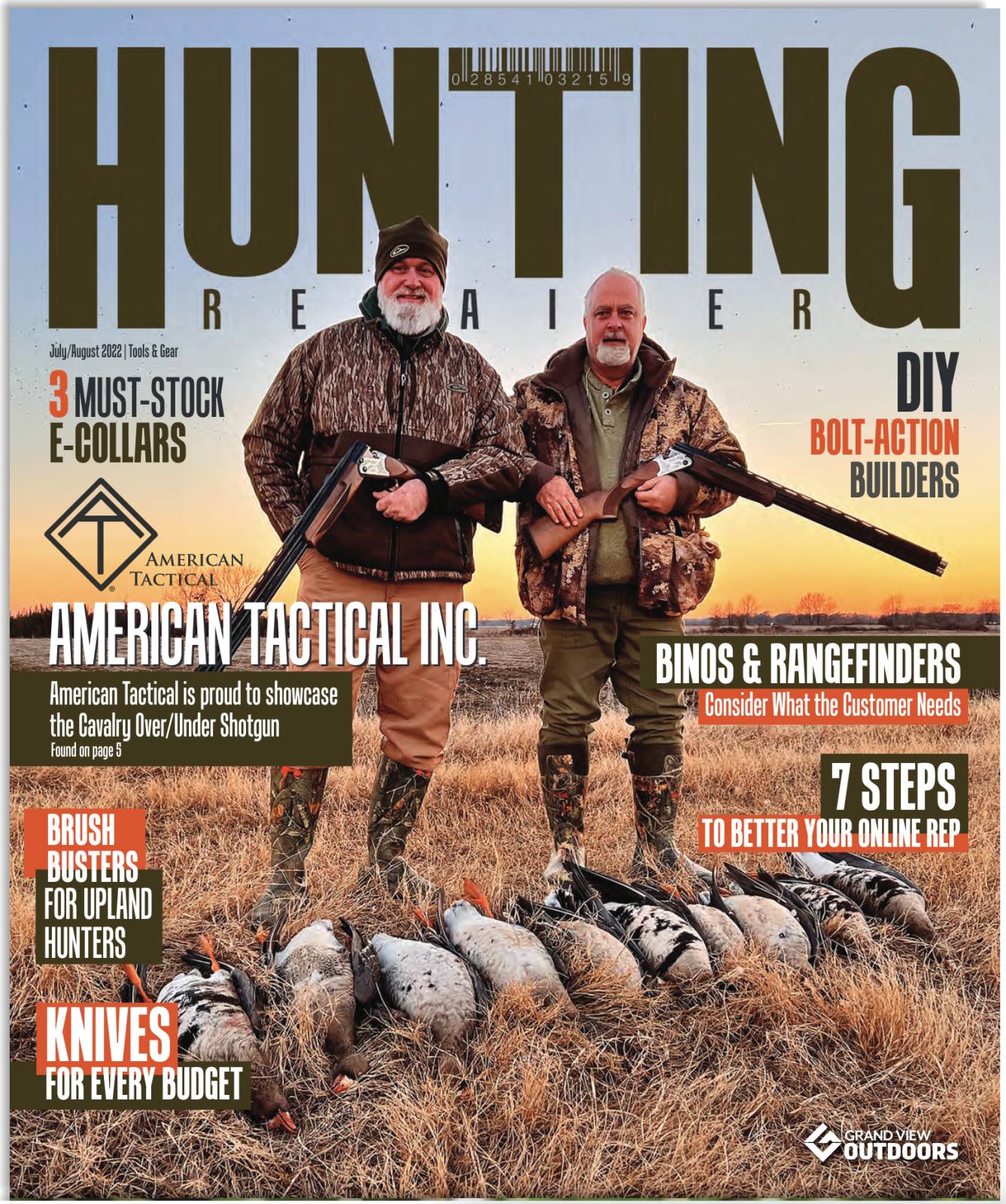 Inside the July/August 2022 E-Zine of Hunting Retailer