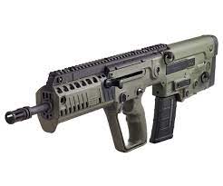 IWI RIA 5.56MM 16.5" BBL TAVOR X95 XB16 FLAT TOP W/RAIL FLIP-UP SITES 30RD MAG OD GREEN