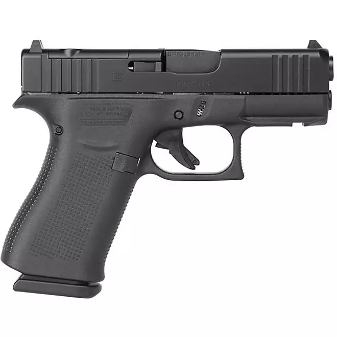 GLOCK 43X G43X MOS HGA 9MM 3.6 IN BBL 5LB BLACK 2 10RD MAGS MOS ELITE TITANIUM CERAKOTE SLIDE