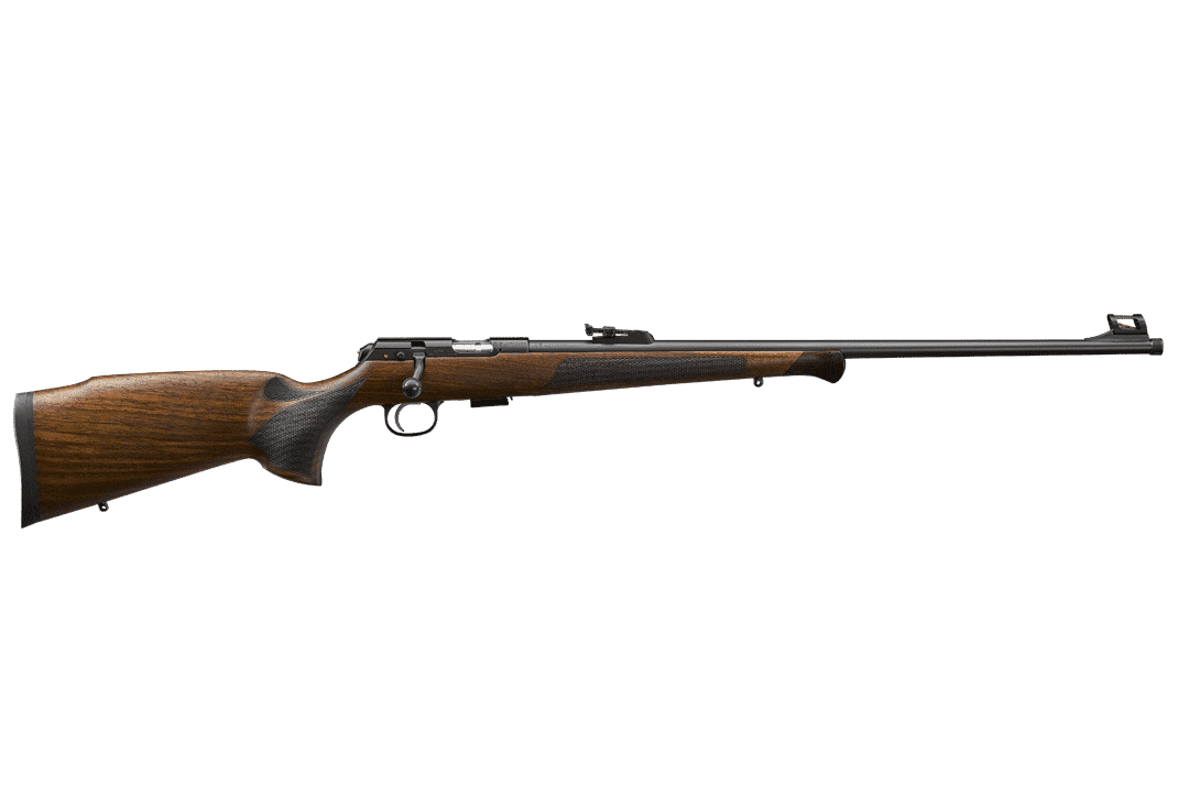 CZ 457 PREMIUM RIFLE RIB 22LR 24.8 IN BBL WALNUT MONTE CARLO STOCK