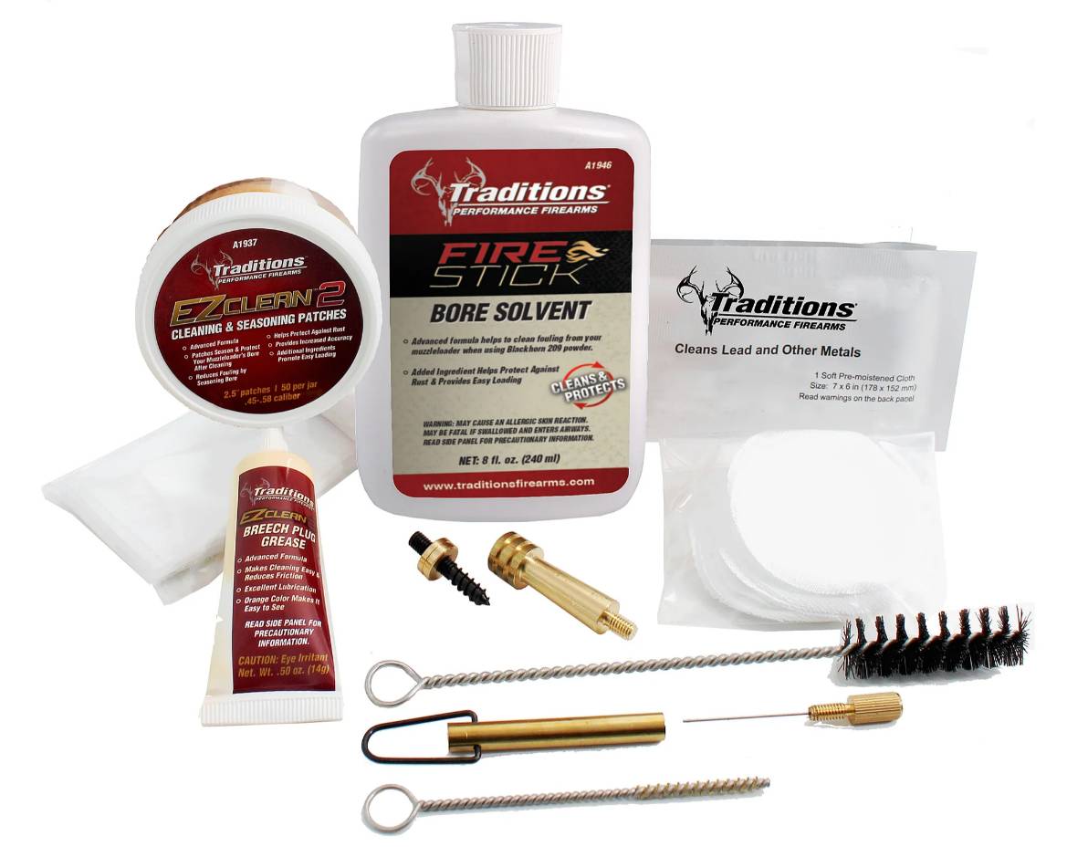 Traditions Sidelock Cleaning Kit - Complete Accessories for Maintenance
