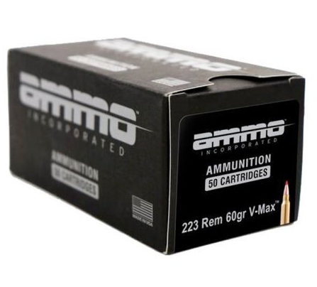 AMMO INC SIGNATURE LINE AMO 223 REM 60GR VMX 20 RD (10 BOX CASE)