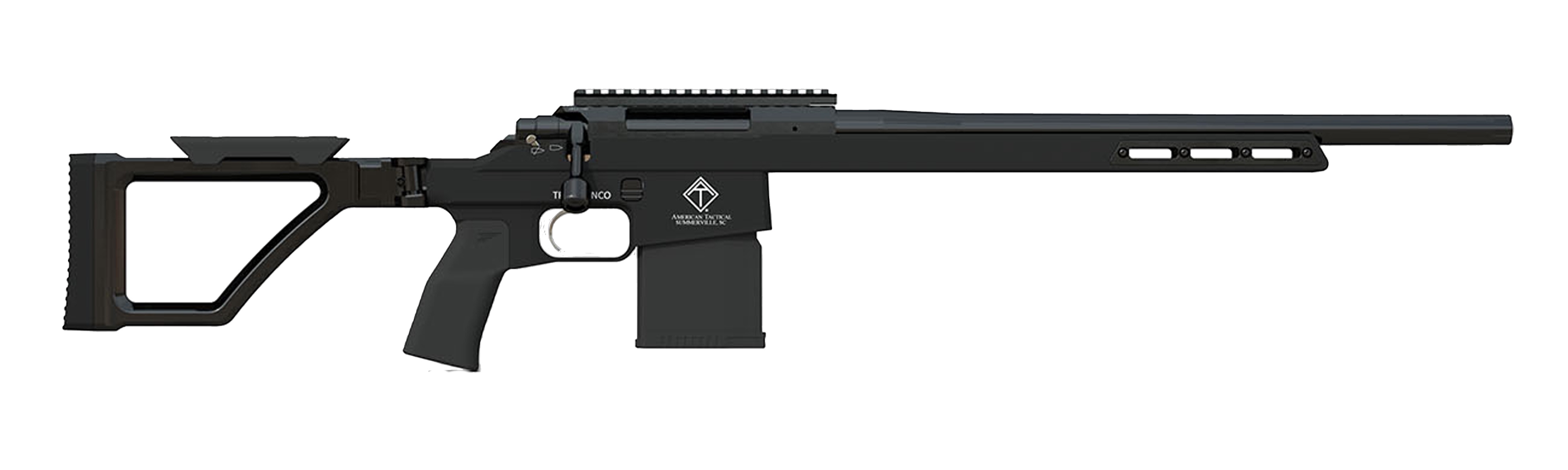 ATI ATIGTRXBR308B TRX Bronco 308 Win 10+1 16" Black Steel Barrel