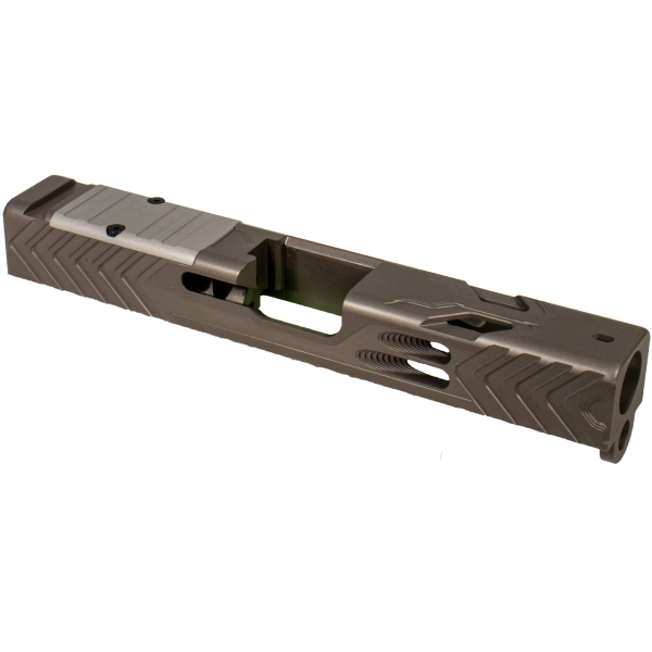 SHARK COAST GHOST GLOCK 19 GEN3 SLIDE BLACK RMR OPTIC CUT