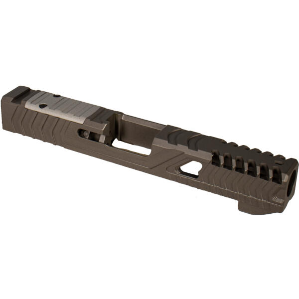 SHARK COAST METHOD BOB GLOCK 48 SLIDE BLACK SHIELD RMSC OPTIC CUT