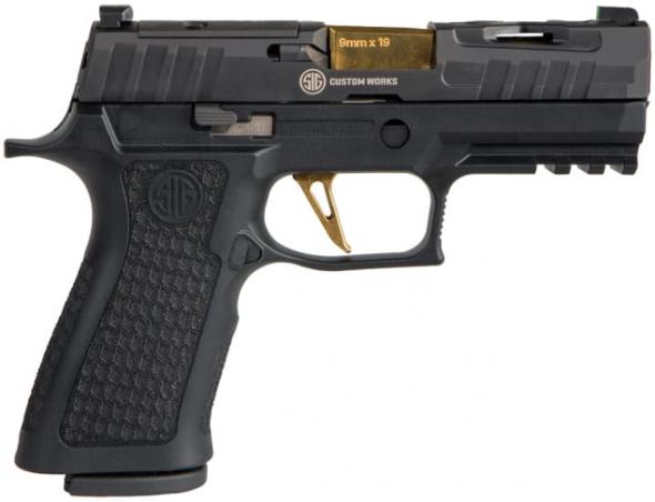 SIG SAUER 320 X-SERIES HGA 9MM 3.9IN BBL XR3 NS OR LXG GRIP 2 17RD MAGS RAIL CUSTOM WORKS