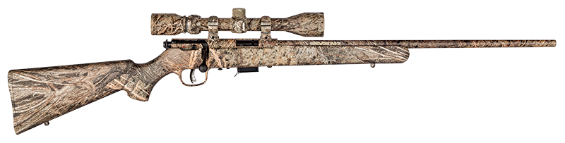 SAVAGE RIB 17 HMR 22" CAMO SYNTHETIC W/3-9X40 SCOPE 93R17 XP CAMO