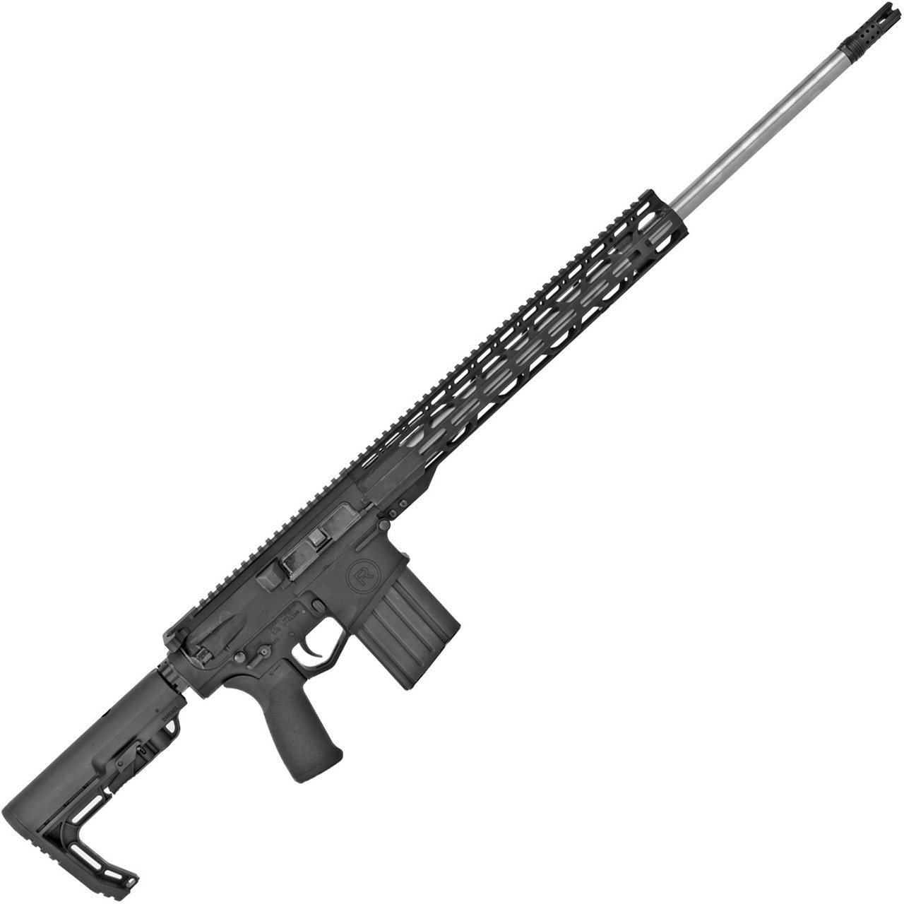 RADICAL FIREARMS BILLET RF 10 RIA 308 WIN 24IN BBL FLT TP BLK 15IN MLOK FE 6 P MFT MIN STK 10RD MAG