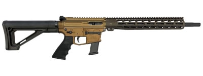 DSI DS-9 TYPHOON RIA 9MM 16IN BBL NON THR ORC ANNO BROWN REC 10RD MAG