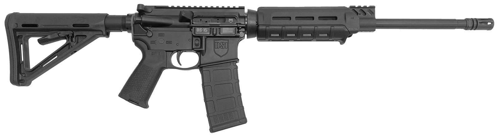 DSI DS-15 STANDARD HBAR MOE RIA 5.56 NATO 16IN BBL ORC BLK MOE STK 7IN MOE FE 10RD PMAG MD