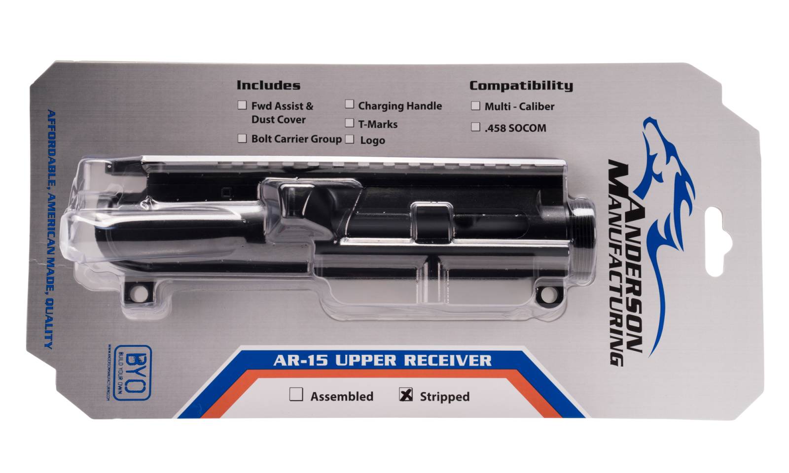 ANDERSON AM-15 SPORT UPPER RECEIVER NO FORWARD ASS...