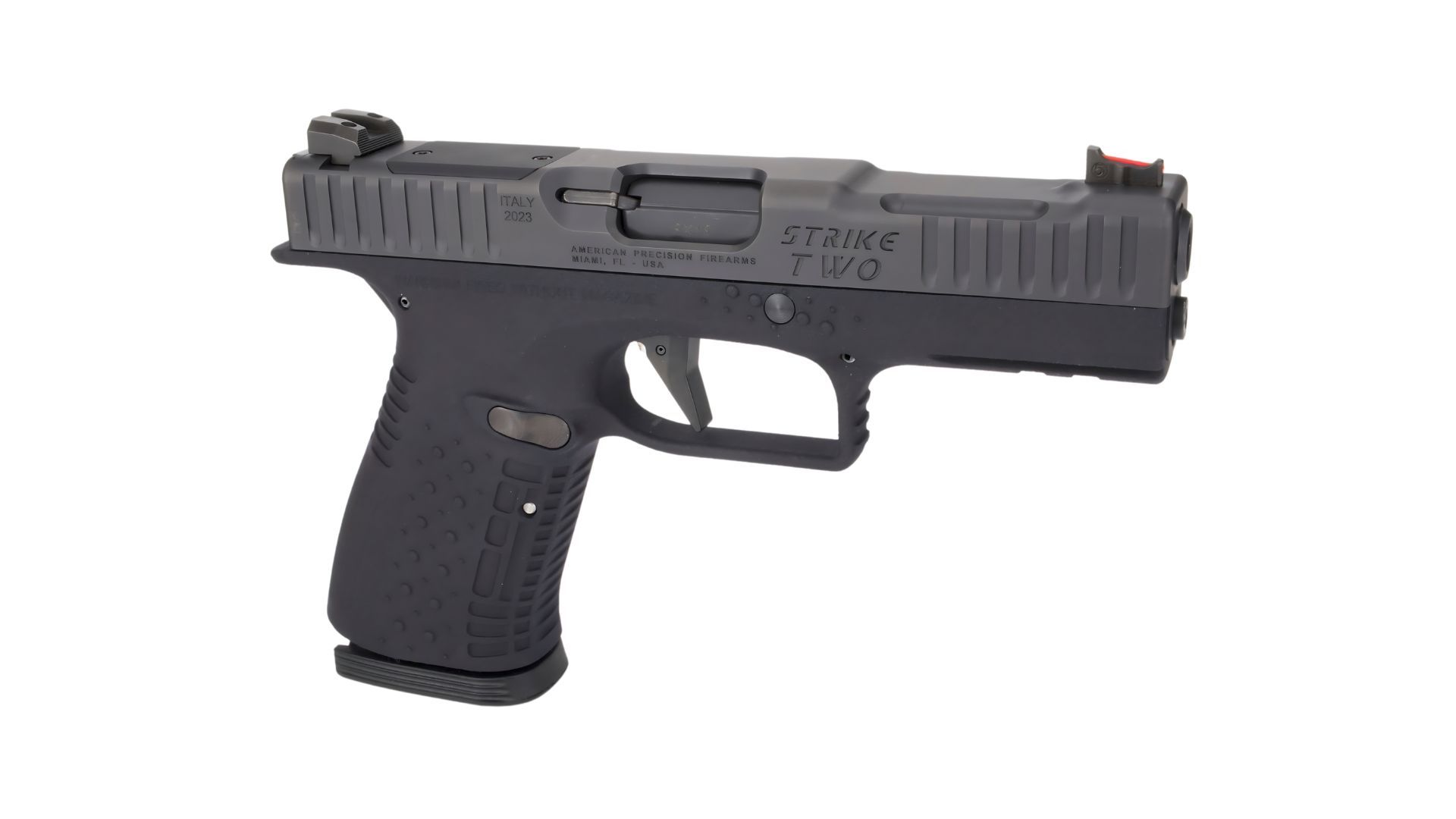 Arsenal AFS2-9-BK-15 Strike Two 9mm Pistol, Black, 4" Barrel, 15rd Mags