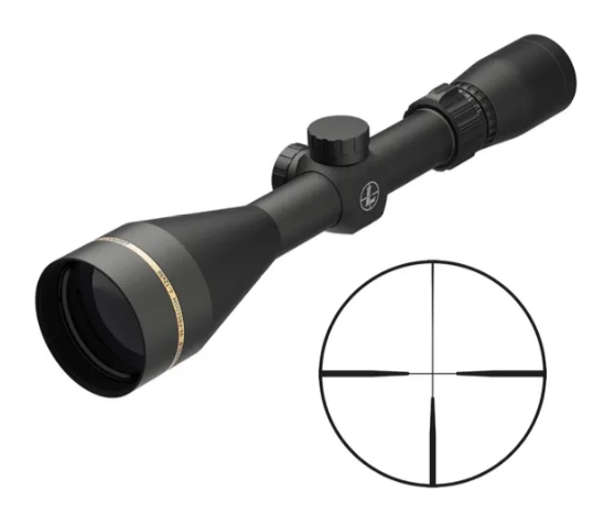 Leupold VX-Freedom Rifle Scope 4-12x50 1in SFP Hunt-Plex (Black)