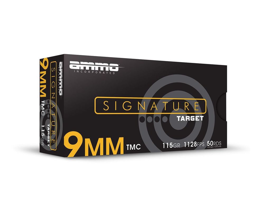 Ammo Inc 9115TMC-A200 9mm 115GR TMC 200/Box Signature Range Pack