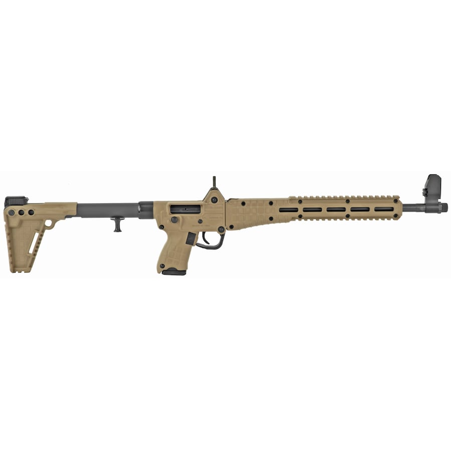 KEL-TEC SUB2000 Gen3 9mm 16.15in 15rd Glk 17/19 Mags Tan Rifle SUB2K9GLKTAN - Kel-Tec - 9mm